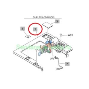 RM2-2587 Крышка верхняя HP LJ M507dn/x / E50145dn Original